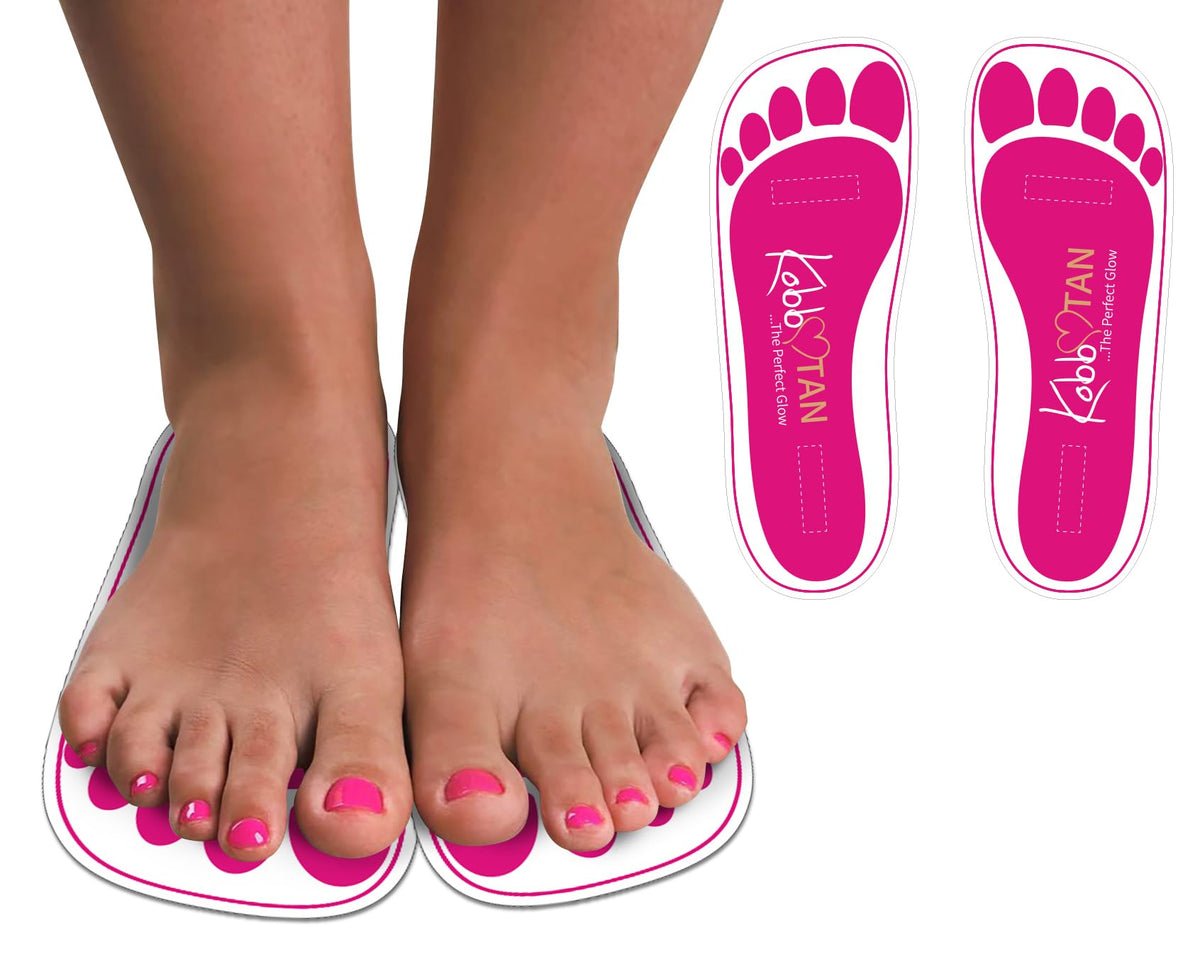KOBBTAN front packaging shows pack of 25 pairs for clean tanning
