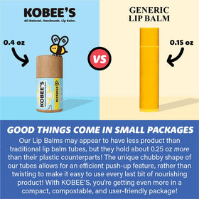 KOBEE'S ALL NATURAL label detail showing natural ingredients and ingredient transparency