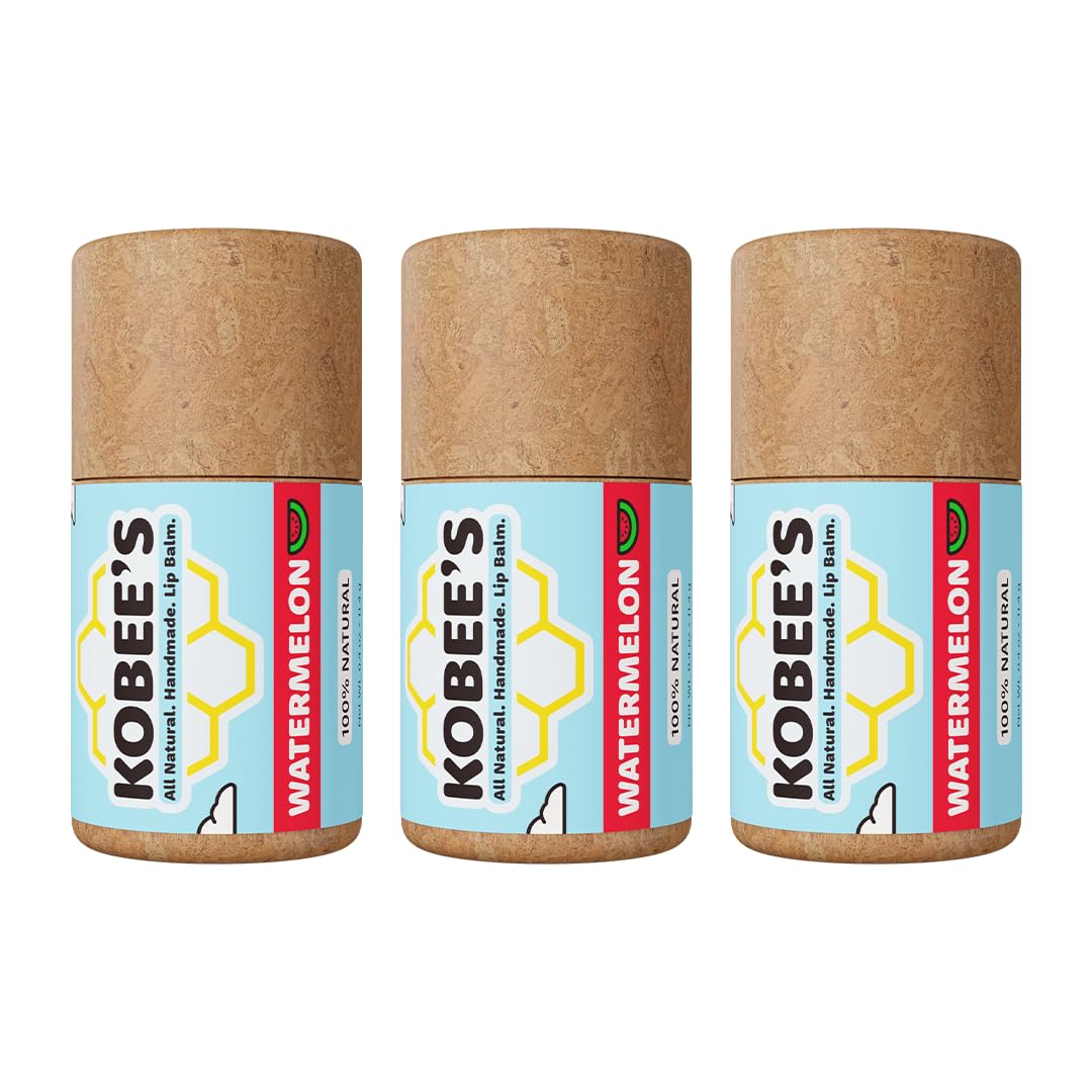 KOBEE'S ALL NATURAL front packaging showing watermelon flavor and compostable tube benefit