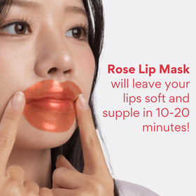 KOCOSTAR ingredients display with rose water and niacinamide for skin benefits