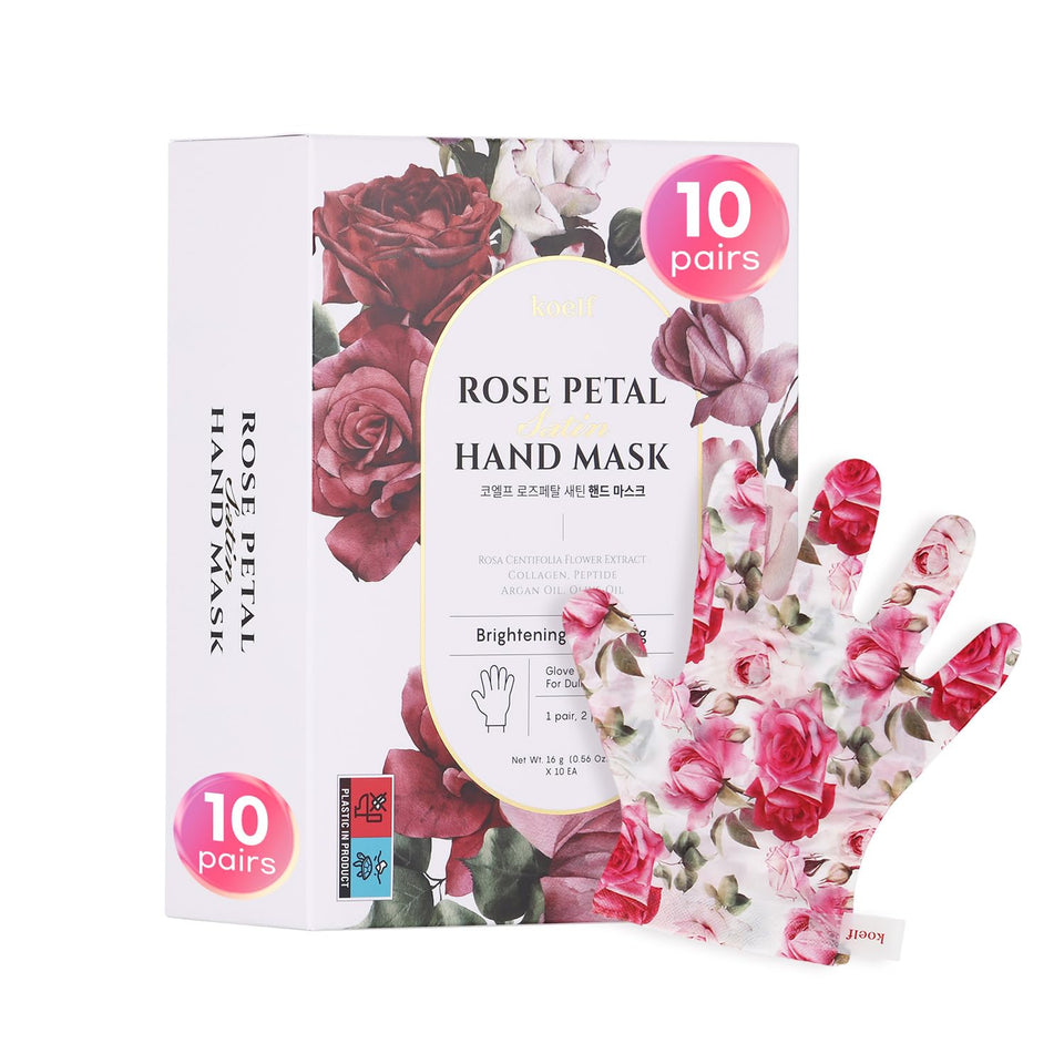 Koelf front packaging showing ten pairs and rose-themed design for easy identification