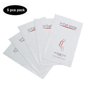 Koi Beauty close-up of mask texture and cooling gel delivering visible hydration