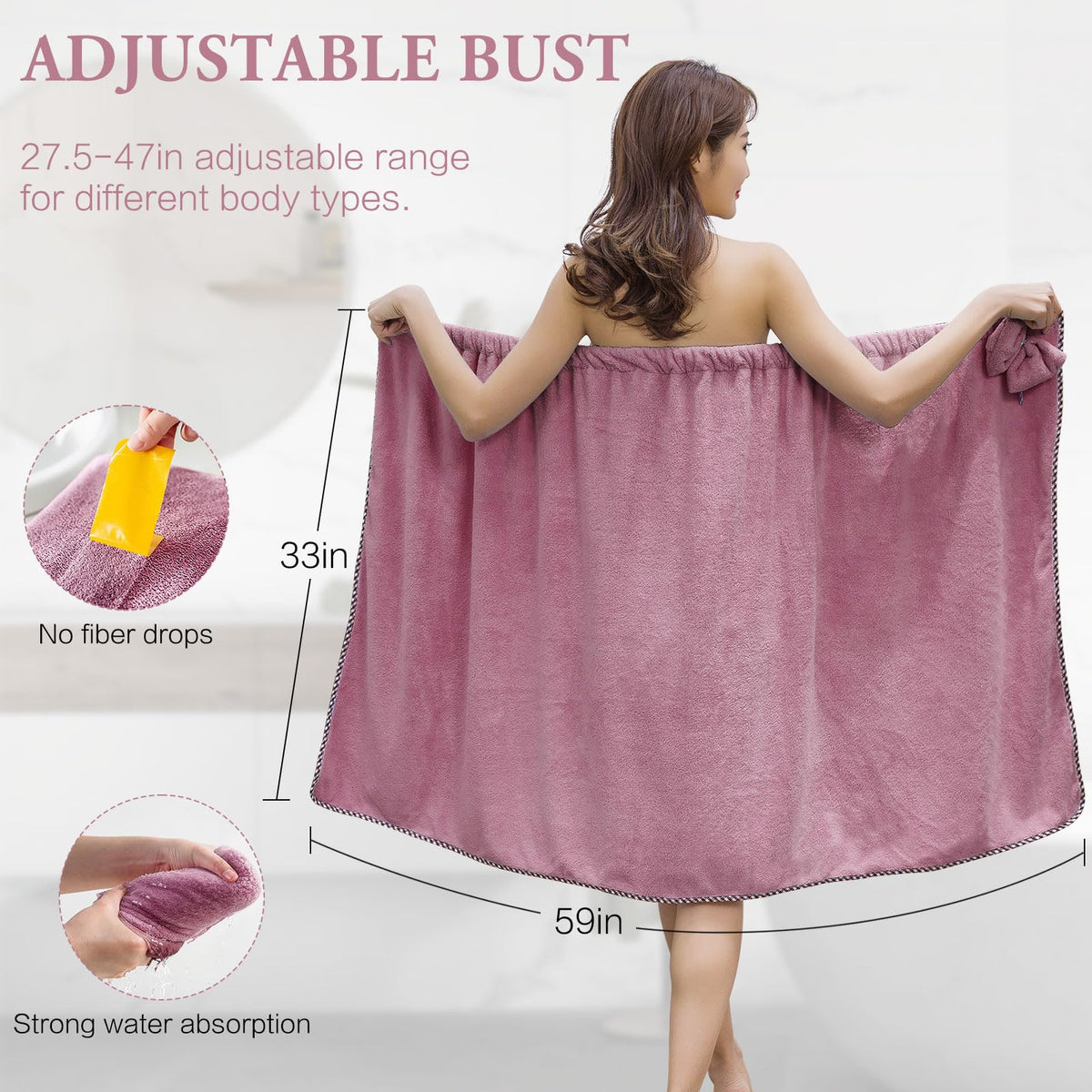 KOIKEY close-up microfiber texture highlighting fast absorbency and softness