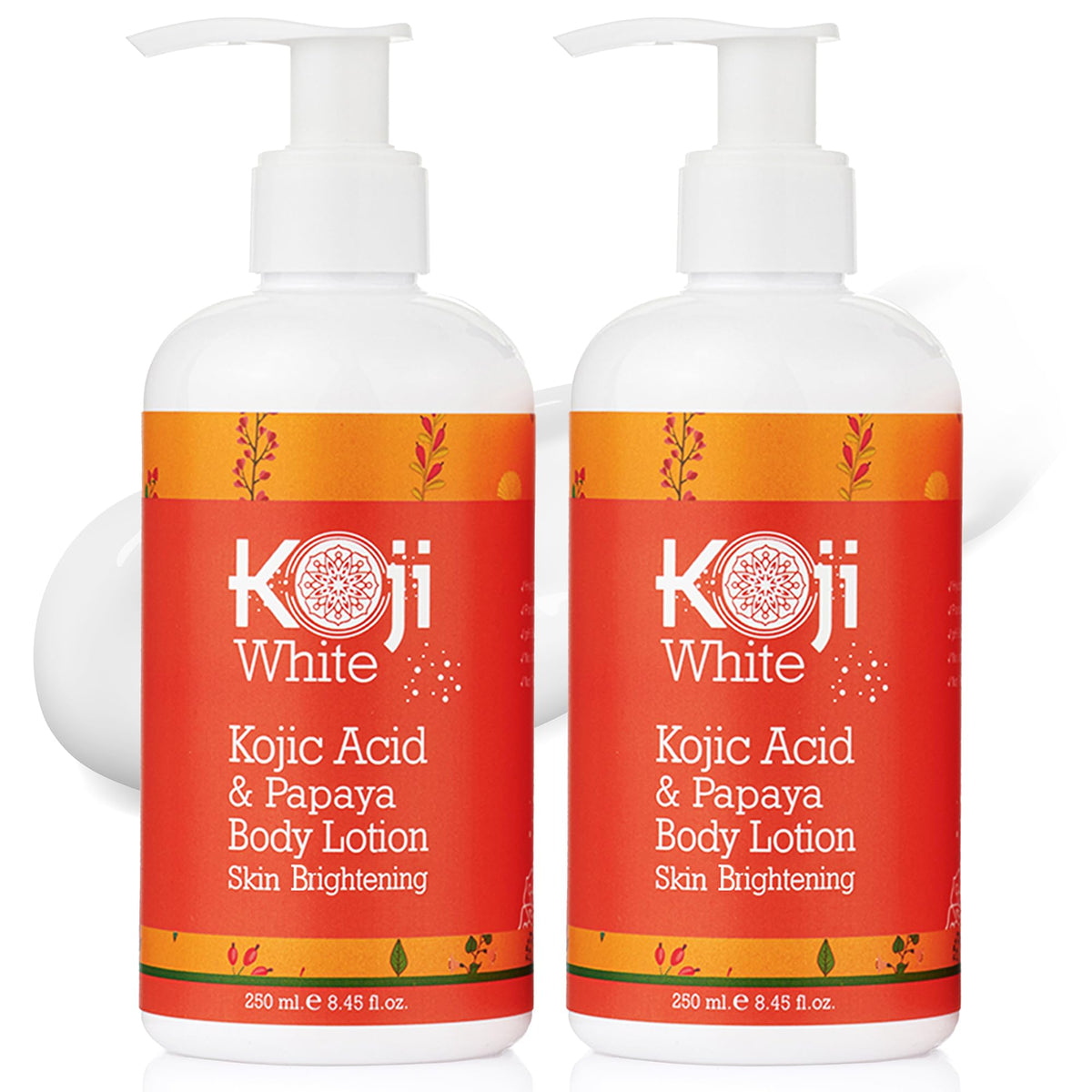 Koji White front packaging duo showing product and benefits