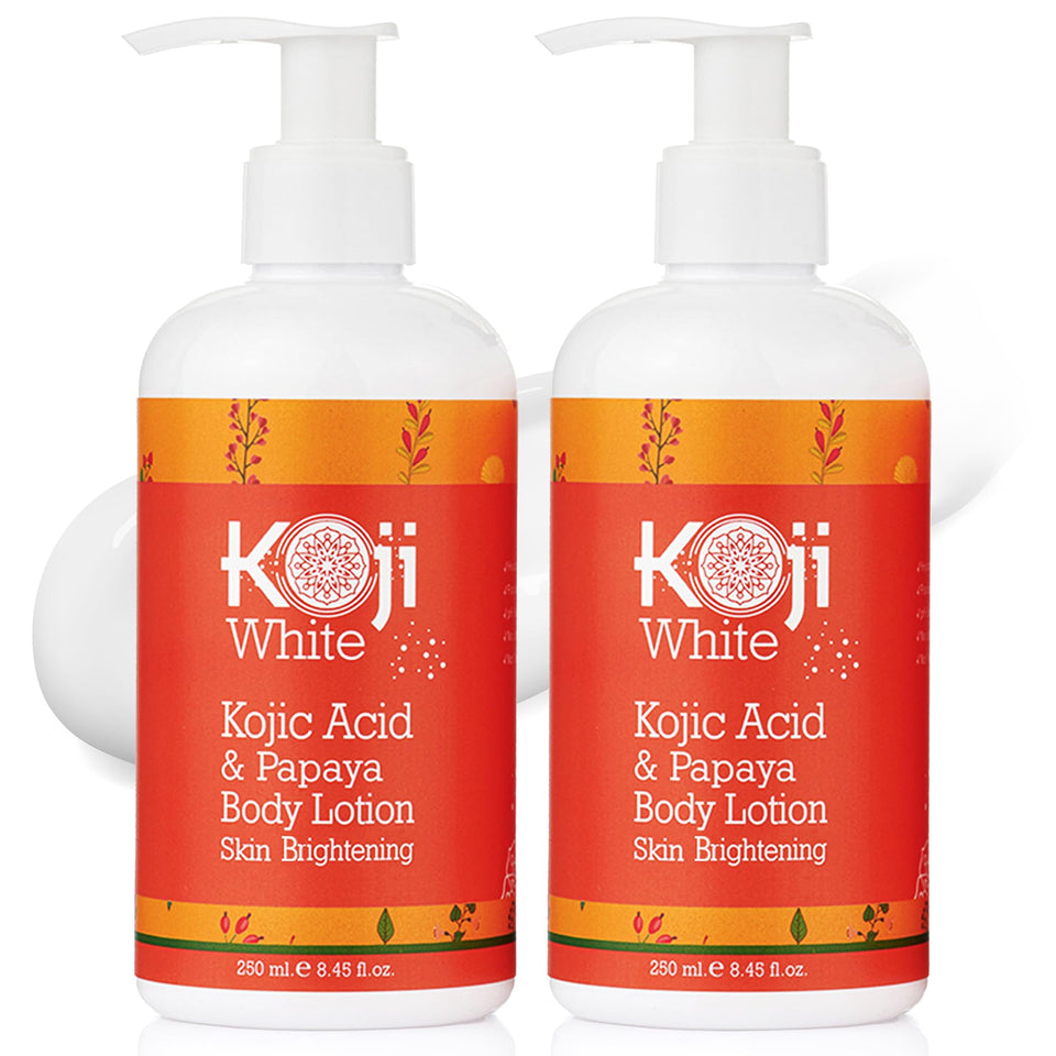 Koji White front packaging duo showing product and benefits