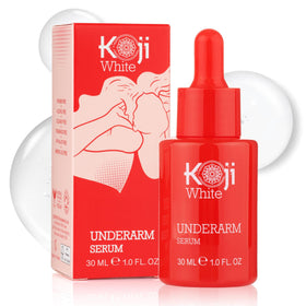 Koji White front packaging shows bottle and label for quick identification and confidence