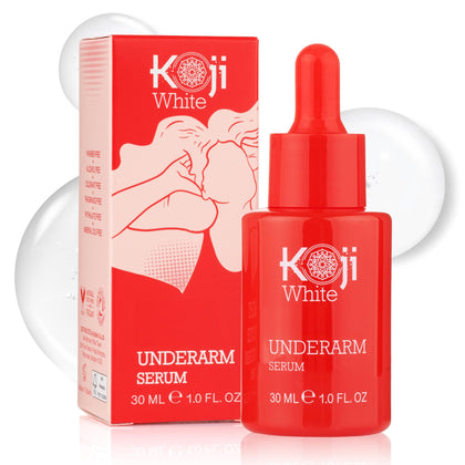 Koji White front packaging shows bottle and label for quick identification and confidence