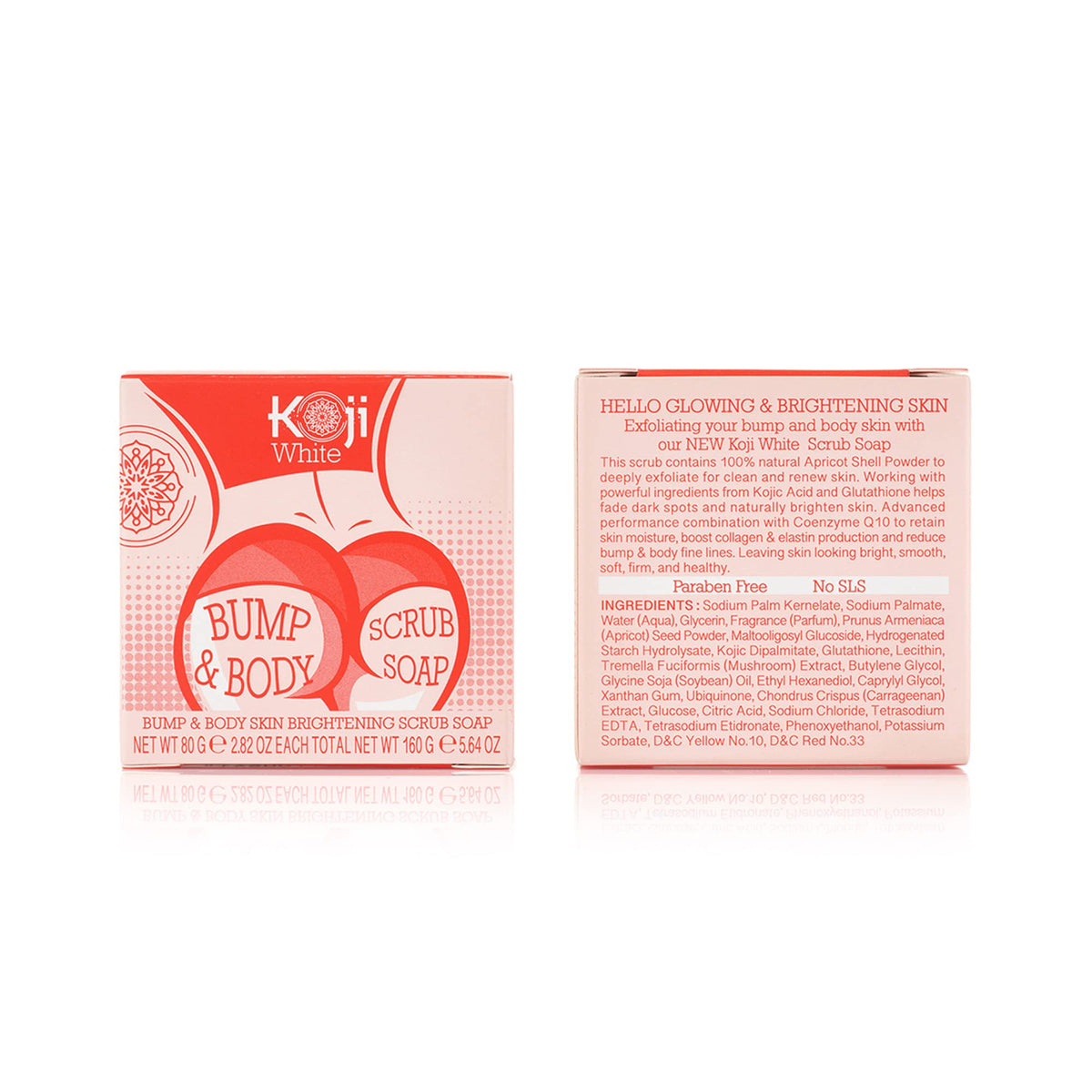 Koji White bar held in hand to show compact size and portability