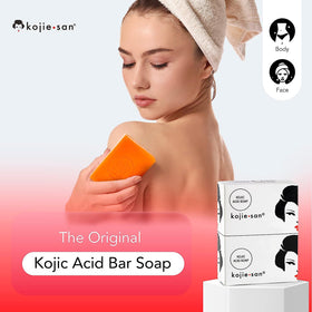 Kojie San used underarm illustrating targeted dark-spot care benefit