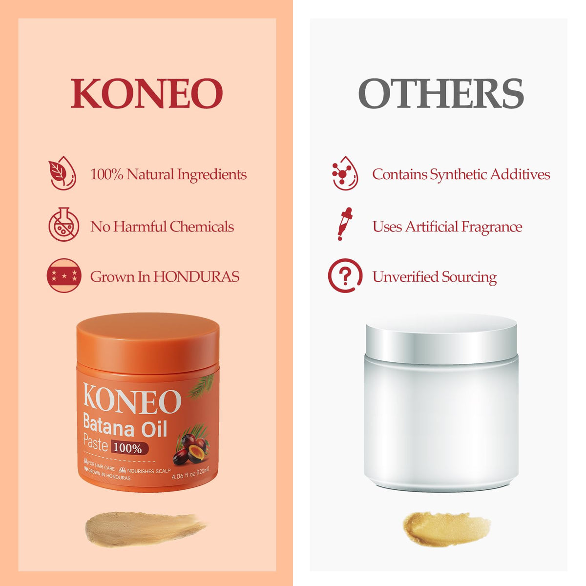 KONEO scalp massage application demonstrating circulation and strength