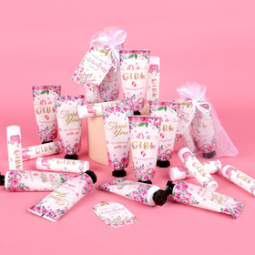 KONEUK favor sets displayed on a decorated event table, elegant guest takeaway benefit
