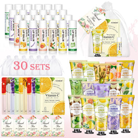 KONEUK front packaging of 30-pack gift sets showing complete contents
