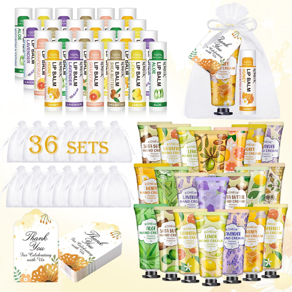 KONEUK front packaging showing full 36-piece set and neat presentation