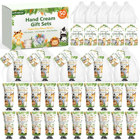 KONEUK front view of full 50-pack showing cute animal packaging and cohesive presentation