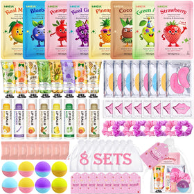 KONEUK front packaging showing full 80PCS spa party kit and contents for quick setup