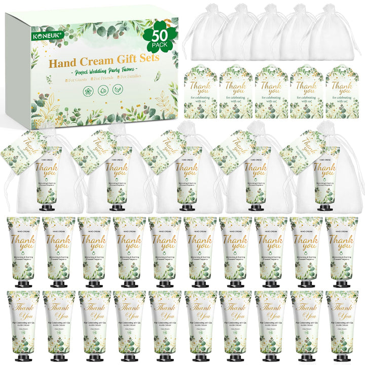 KONEUK front packaging showing 50-pack and organized presentation benefit: easy distribution