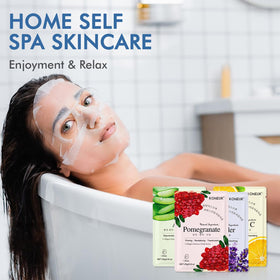 KONEUK gift box styled on table as a spa gift set for women