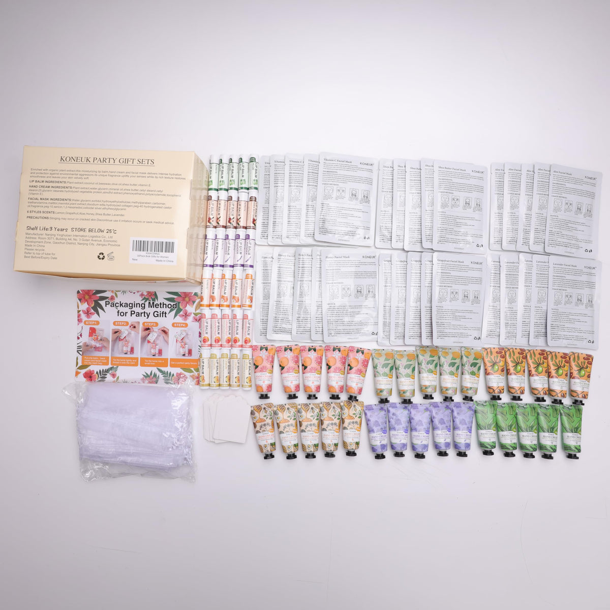 KONEUK hand cream tube detail showing compact travel-friendly design