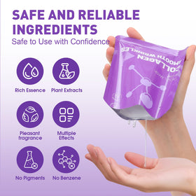KONEUK assortment of natural ingredients displayed to show variety and targeted benefits