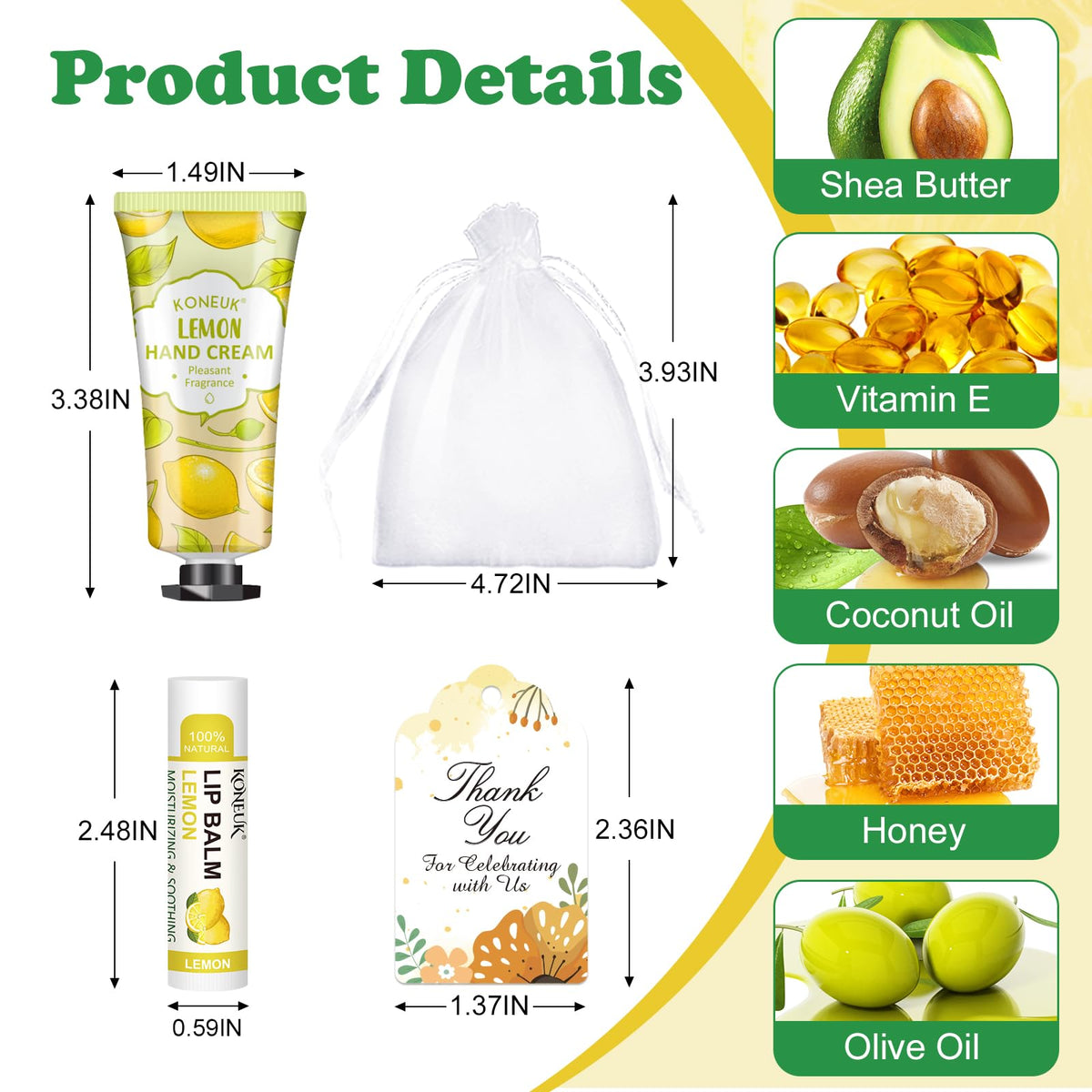 KONEUK lip balm open tube detail showing creamy formula for quick use