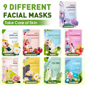 KONEUK close‑up of sheet mask texture showing thin fabric and moisturizing essence