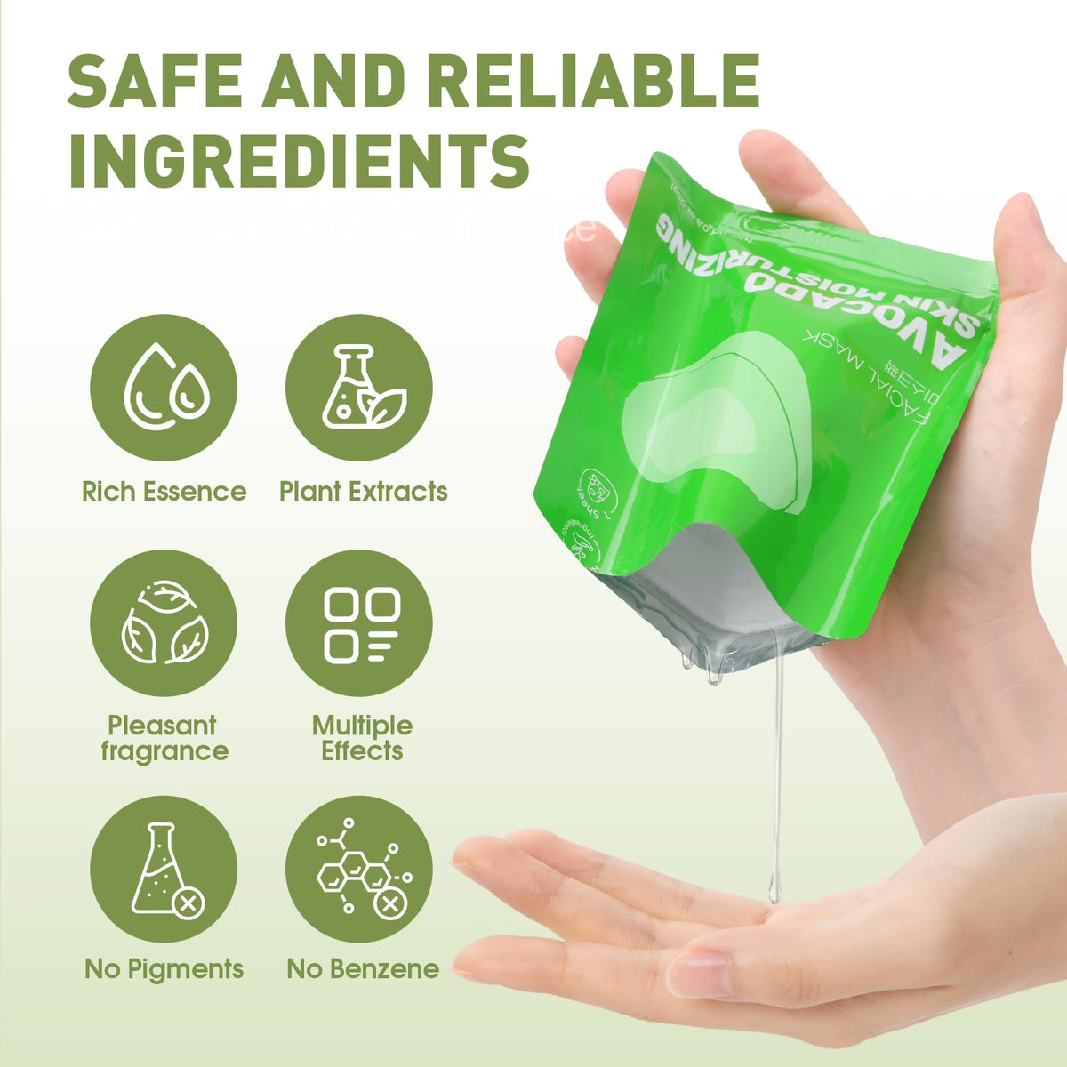 KONEUK scale with hand showing single-use sachet size for travel convenience