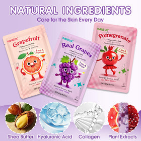 KONEUK single peel-open mask revealing serum-soaked sheet, easy application benefit