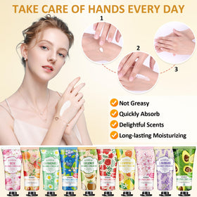 KONEUK hand application demonstrating quick absorption benefit