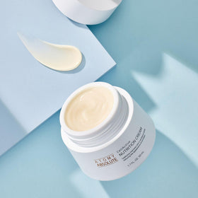 Konipl Atomy Absolute CellActive Cream texture close-up demonstrating creamy, fast-absorbing hydration