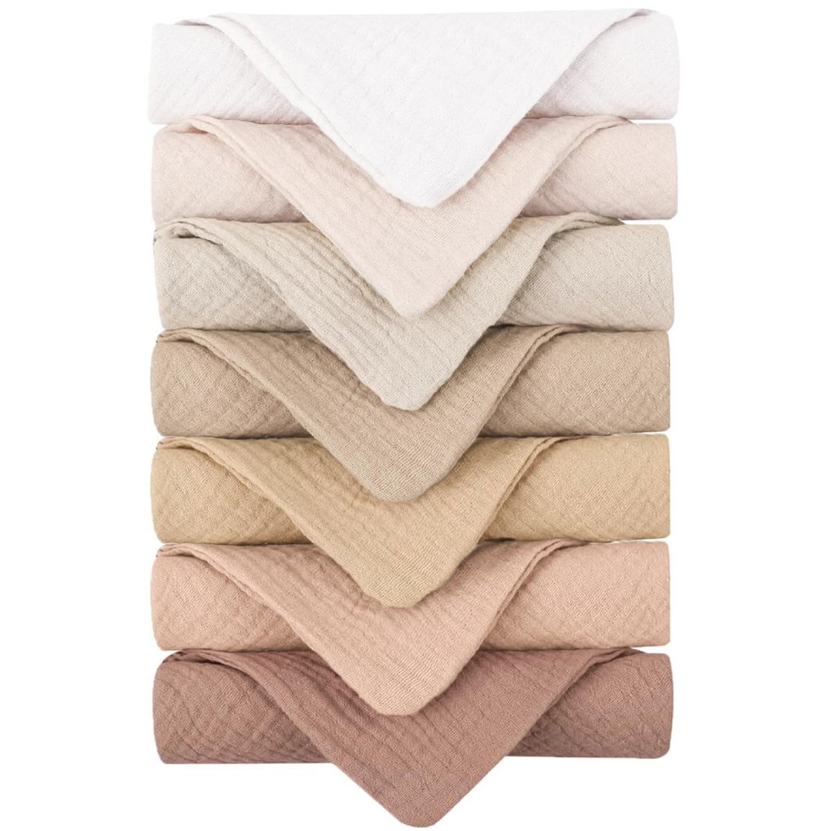 Konssy front packaging showing seven wash cloths and benefits