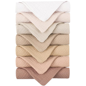 Konssy front packaging showing seven wash cloths and benefits