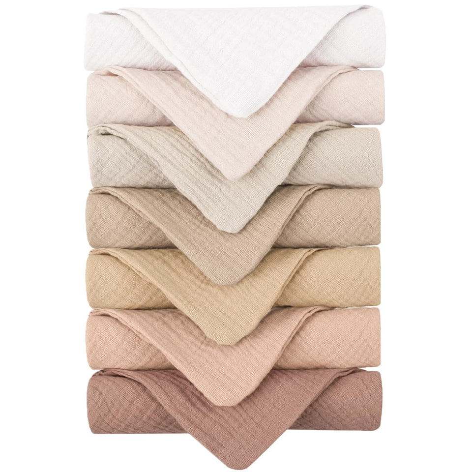 Konssy front packaging showing seven wash cloths and benefits