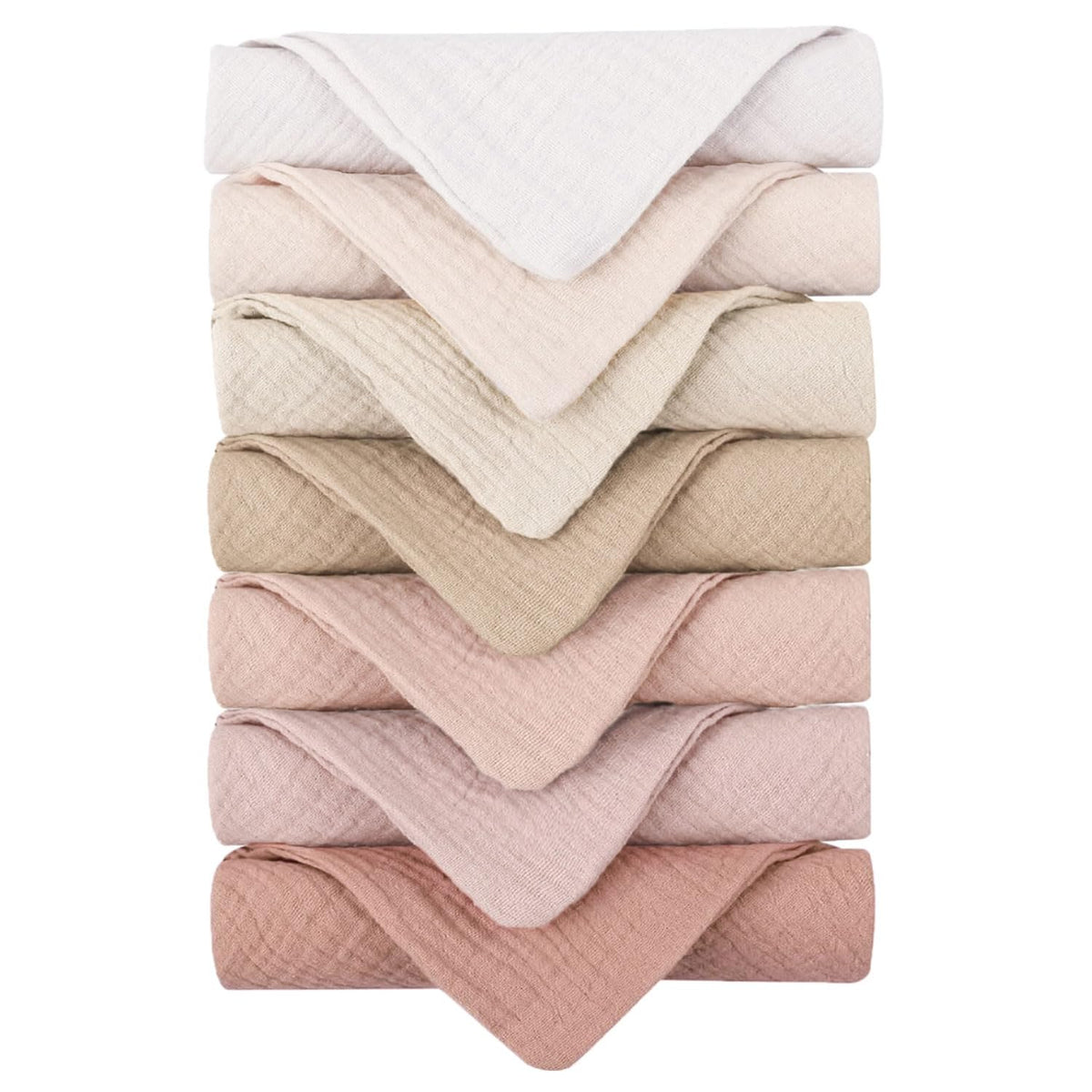 Konssy front packaging showing seven folded cloths and benefits