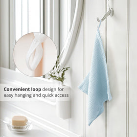 Konssy cloth in use removing makeup gently without harsh rubbing
