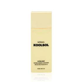 KOOLSOL front packaging shows SPF50 and lightweight benefits