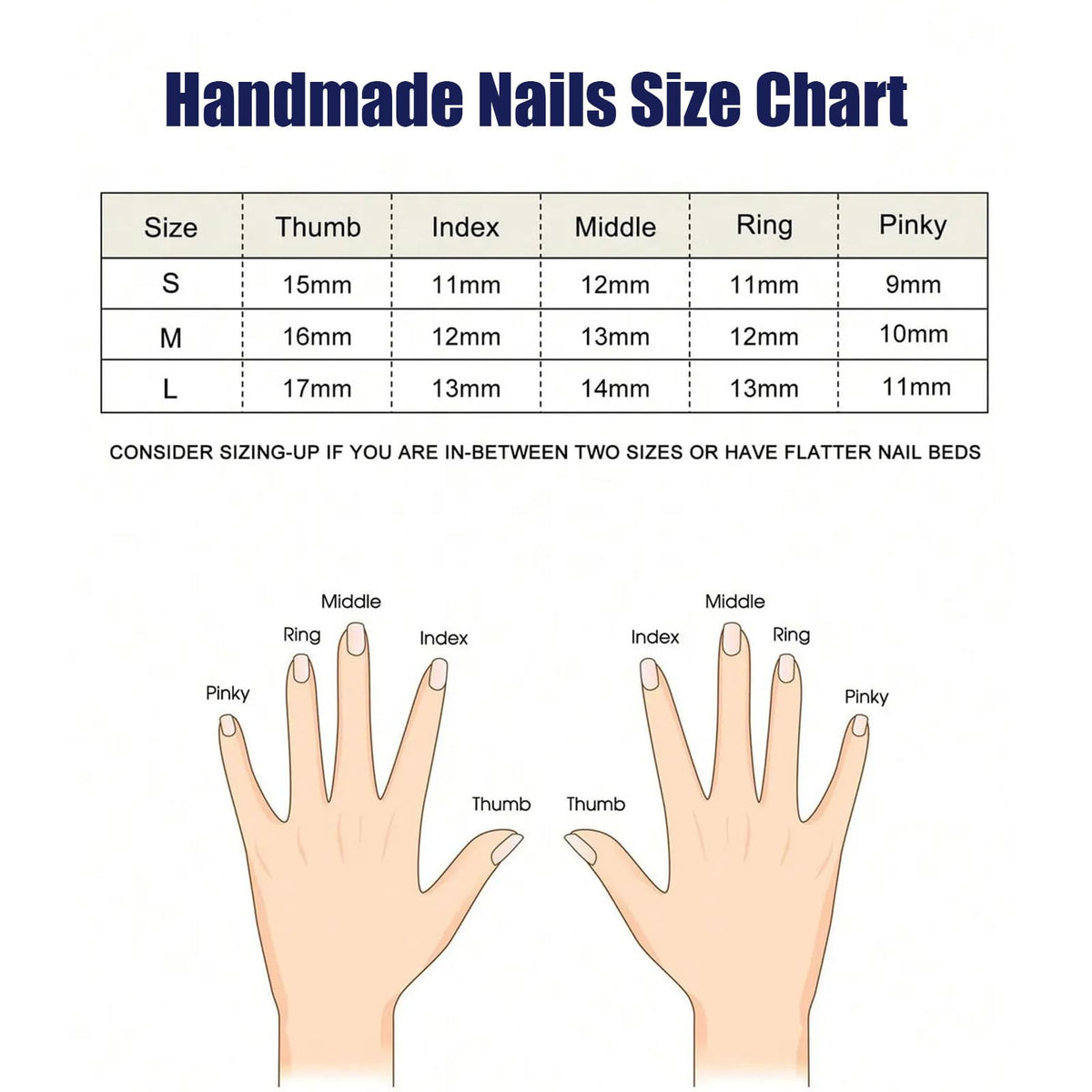 koopnati size comparison with finger scale showing fit and easy selection