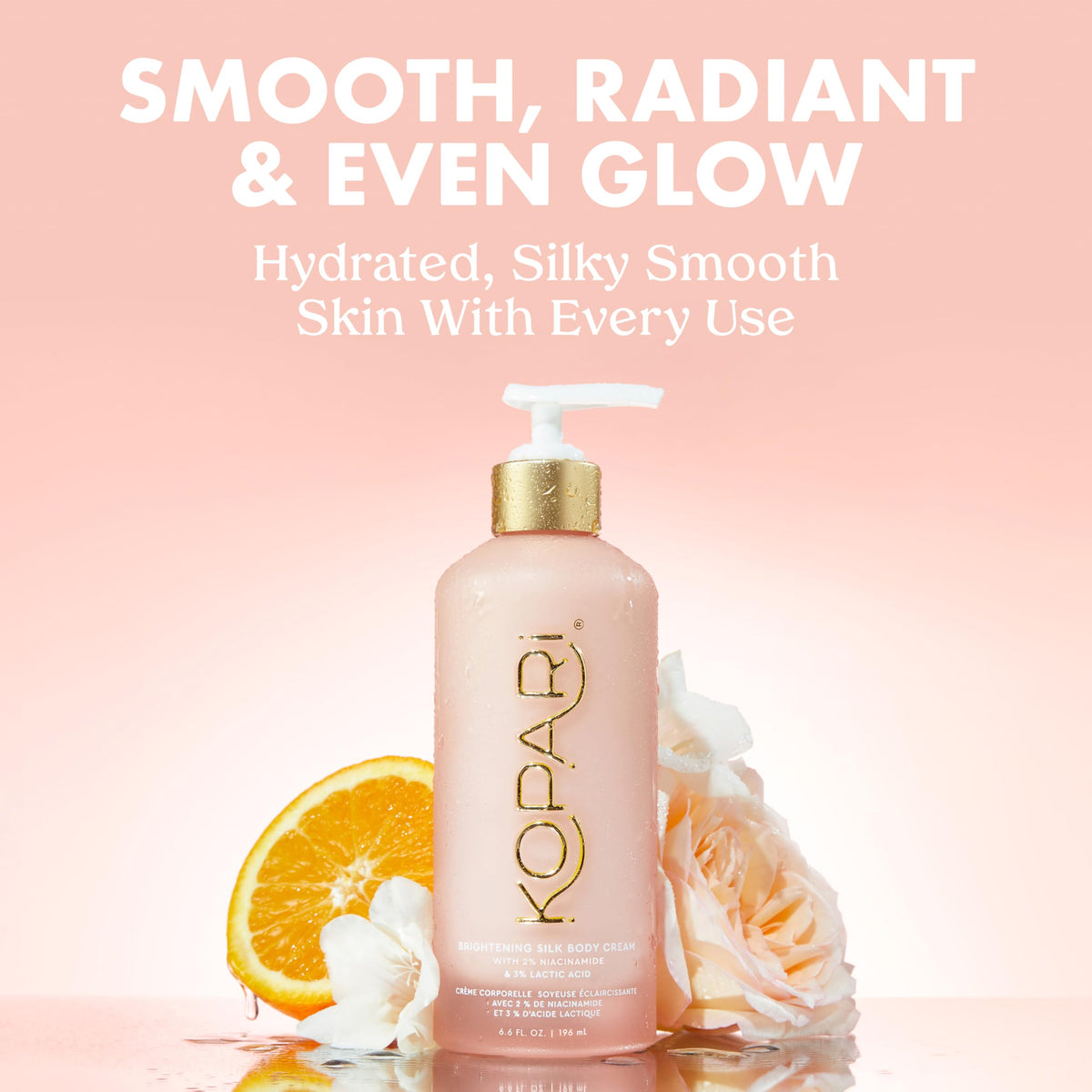 kopari silky cream texture close-up demonstrating lightweight hydration