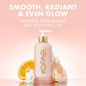 kopari silky cream texture close-up demonstrating lightweight hydration