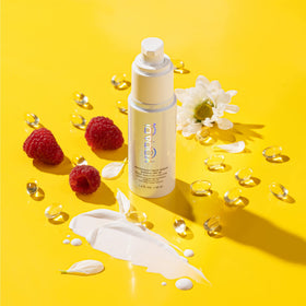 Kopari product spread on hand showing lightweight, non-greasy feel