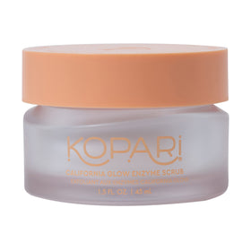 Kopari front jar showing product label and bright packaging benefit visible