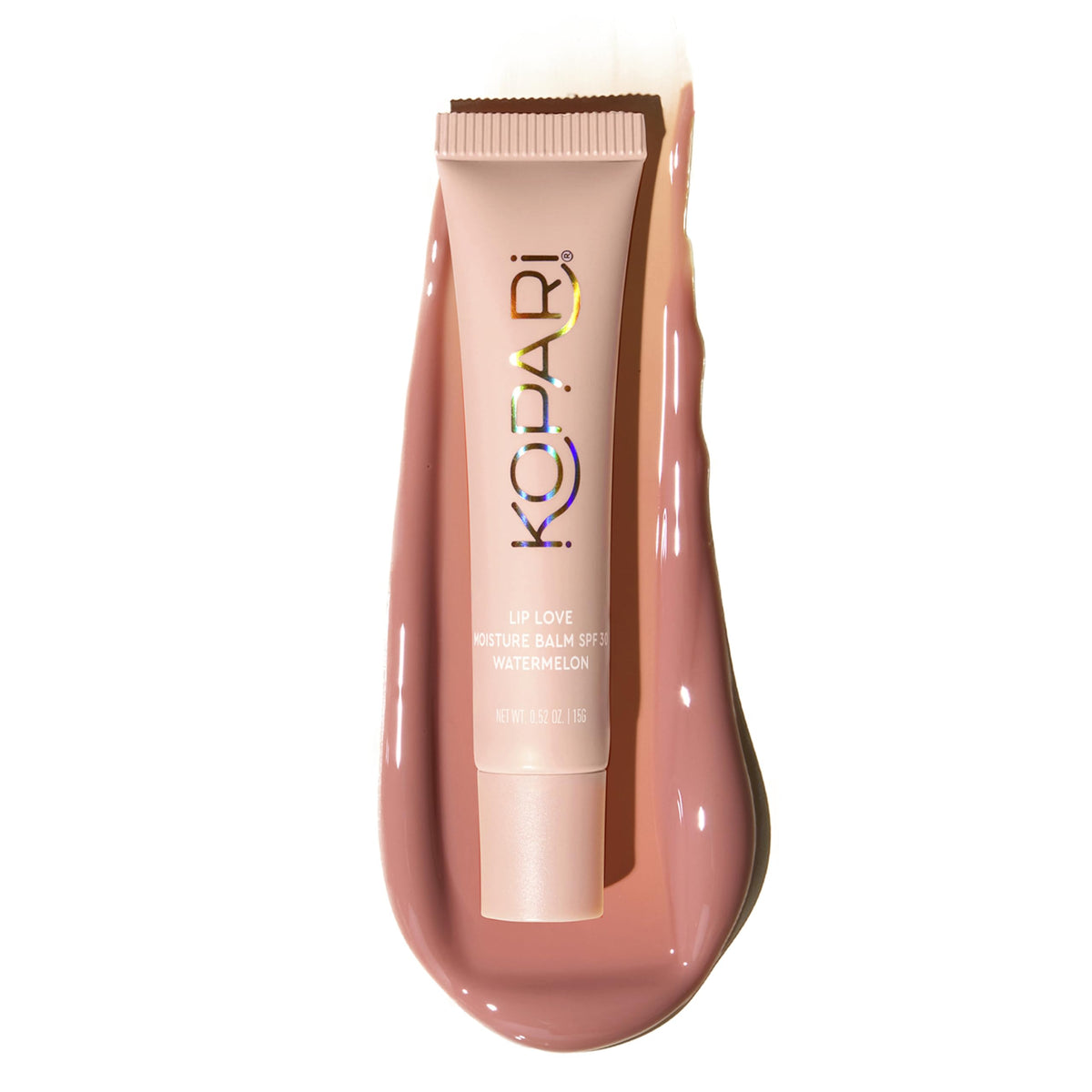 Kopari front packaging showing SPF 30 and watermelon tint for sun protection