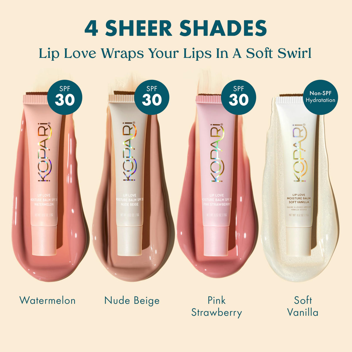 Kopari lifestyle beach use protecting lips outdoors with reef-friendly SPF