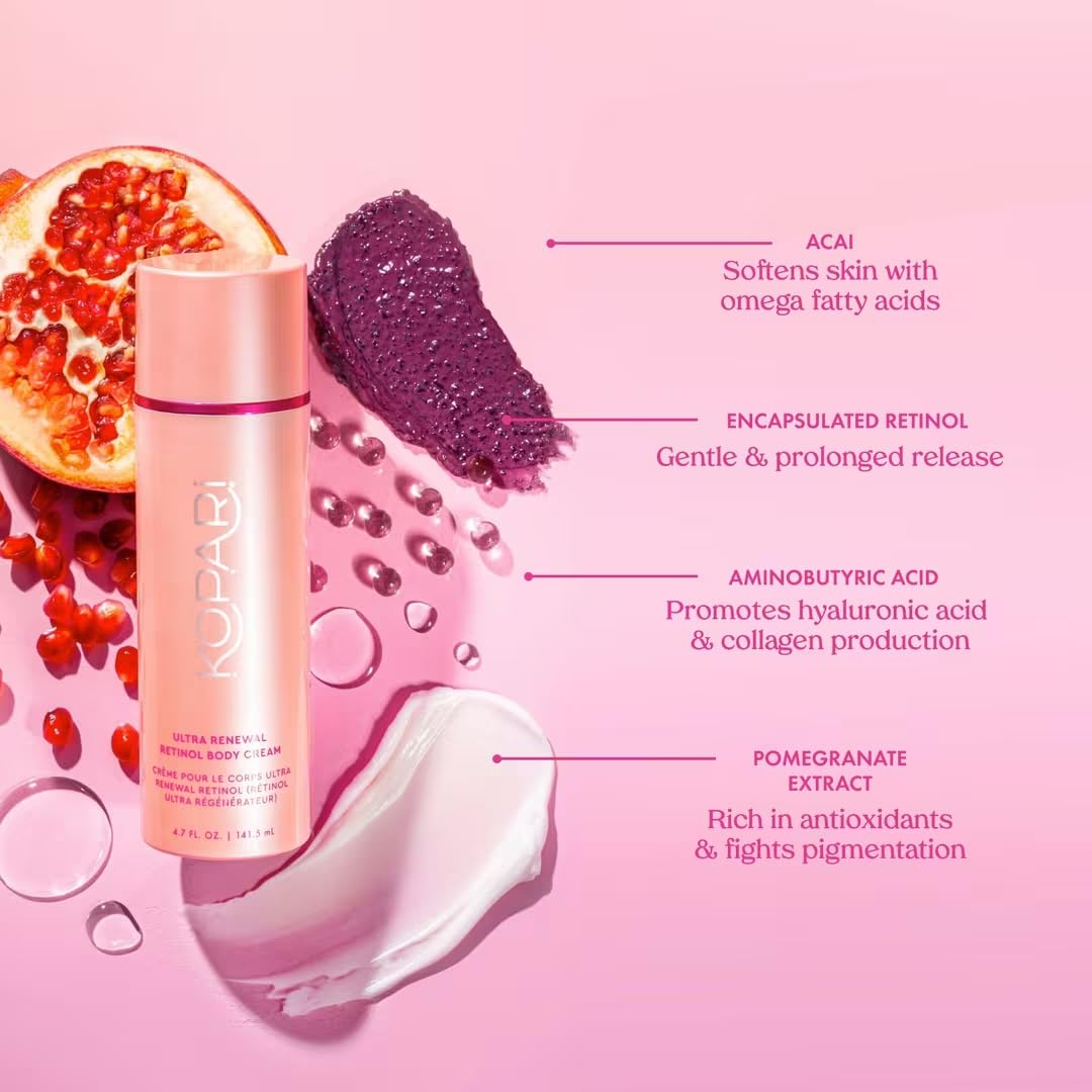 Kopari cream texture swatch illustrating rich hydration and smooth finish