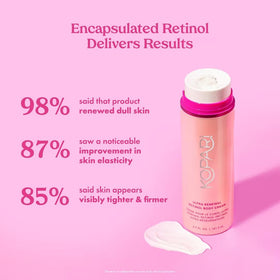 Kopari pump dispensing cream demonstrating easy, mess-free application