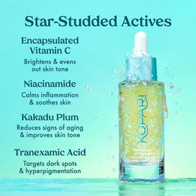 Kopari dropper dispensing serum with precise application benefit
