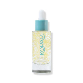 Kopari front packaging showing brightening serum for clear skin