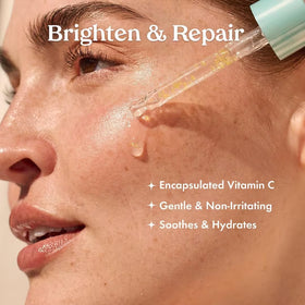 Kopari texture on skin absorbed quickly for lightweight feel