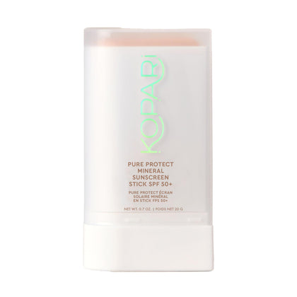 Kopari stick front packaging showing SPF 50+ protection and compact design