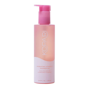 Kopari front bottle shot showing product packaging and hydrating benefit