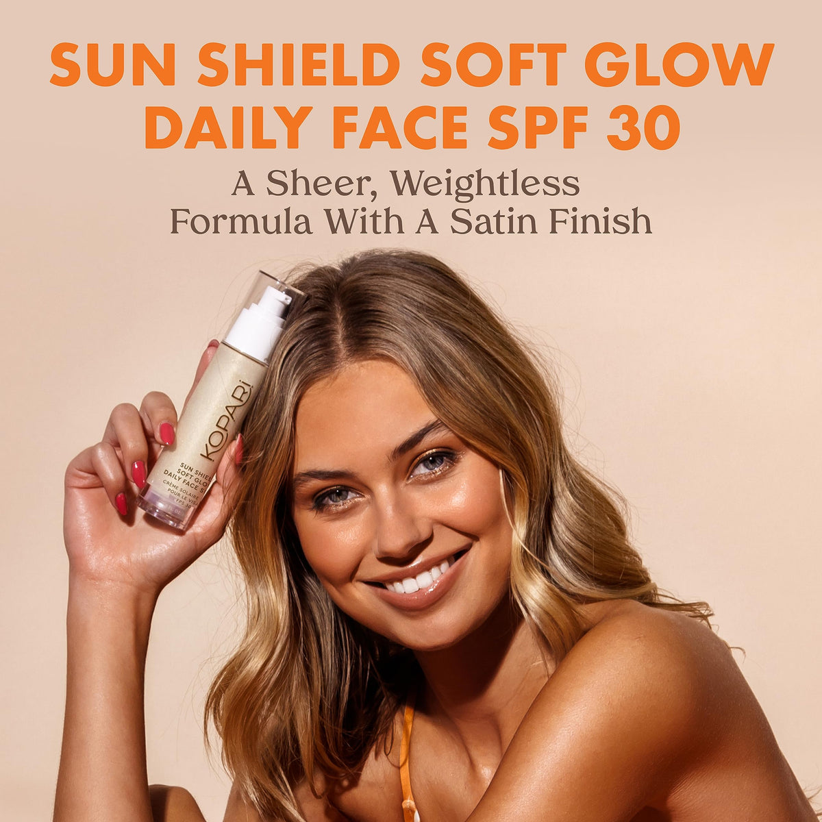 Kopari gel texture close-up demonstrating lightweight hydration